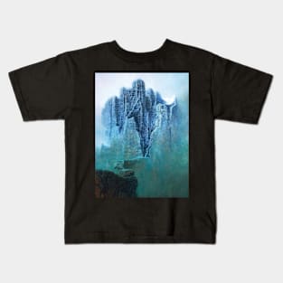 Beksinski - Zdzisław Beksiński notre Dame Kids T-Shirt